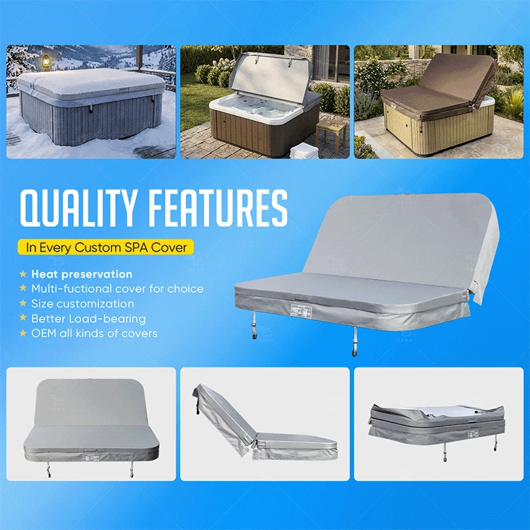 1024 Light Gray Oxford SPA Cover suppliers