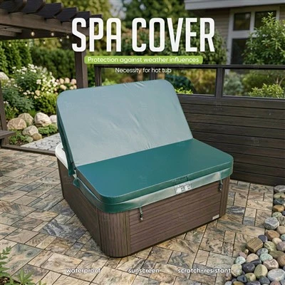 Dökkgræn Spa Cover